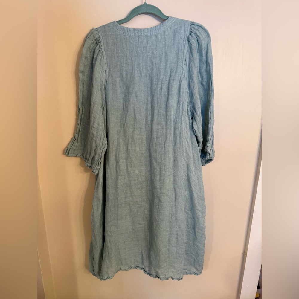 Sundance Linen Cotton Dress - image 2